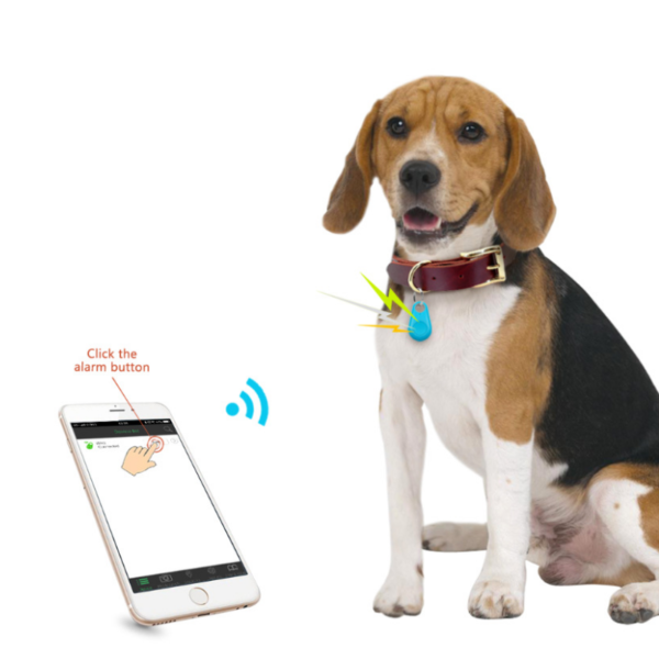 Rastreador GPS con Bluetooth para perros y mascotas
